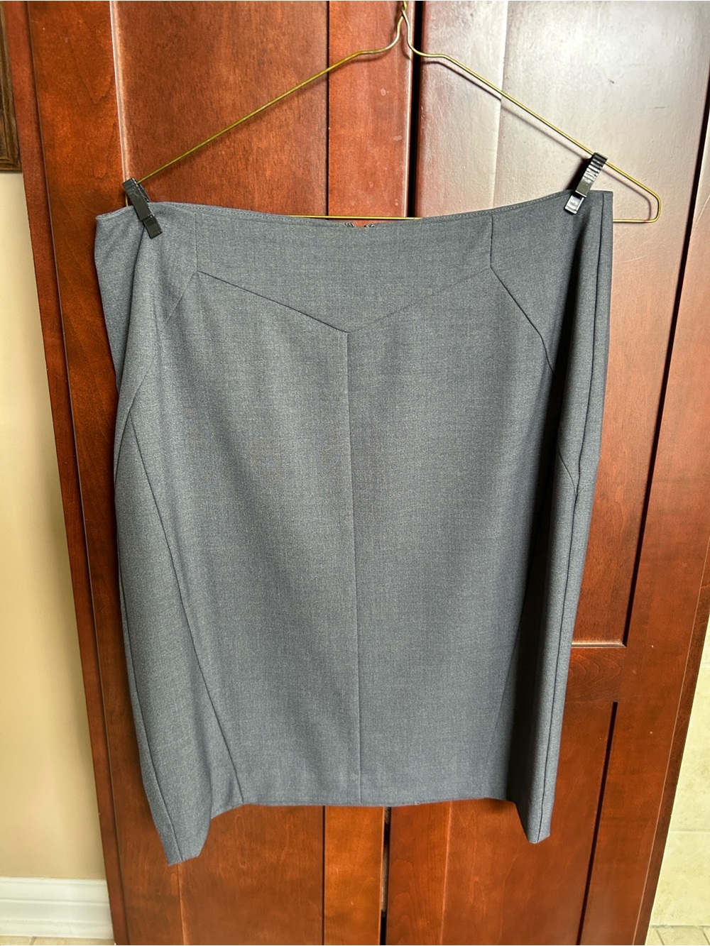 Worthington Gray Women's Pencil Skirt - Classic Office Style - 6